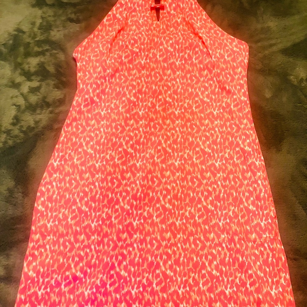 Tommy Bahama Pink and Orange Patterned dress. New $30